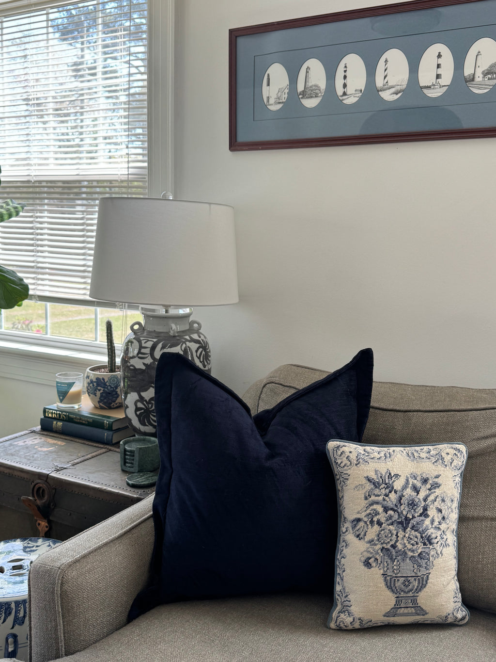 Chinoiserie Needle Point Pillows