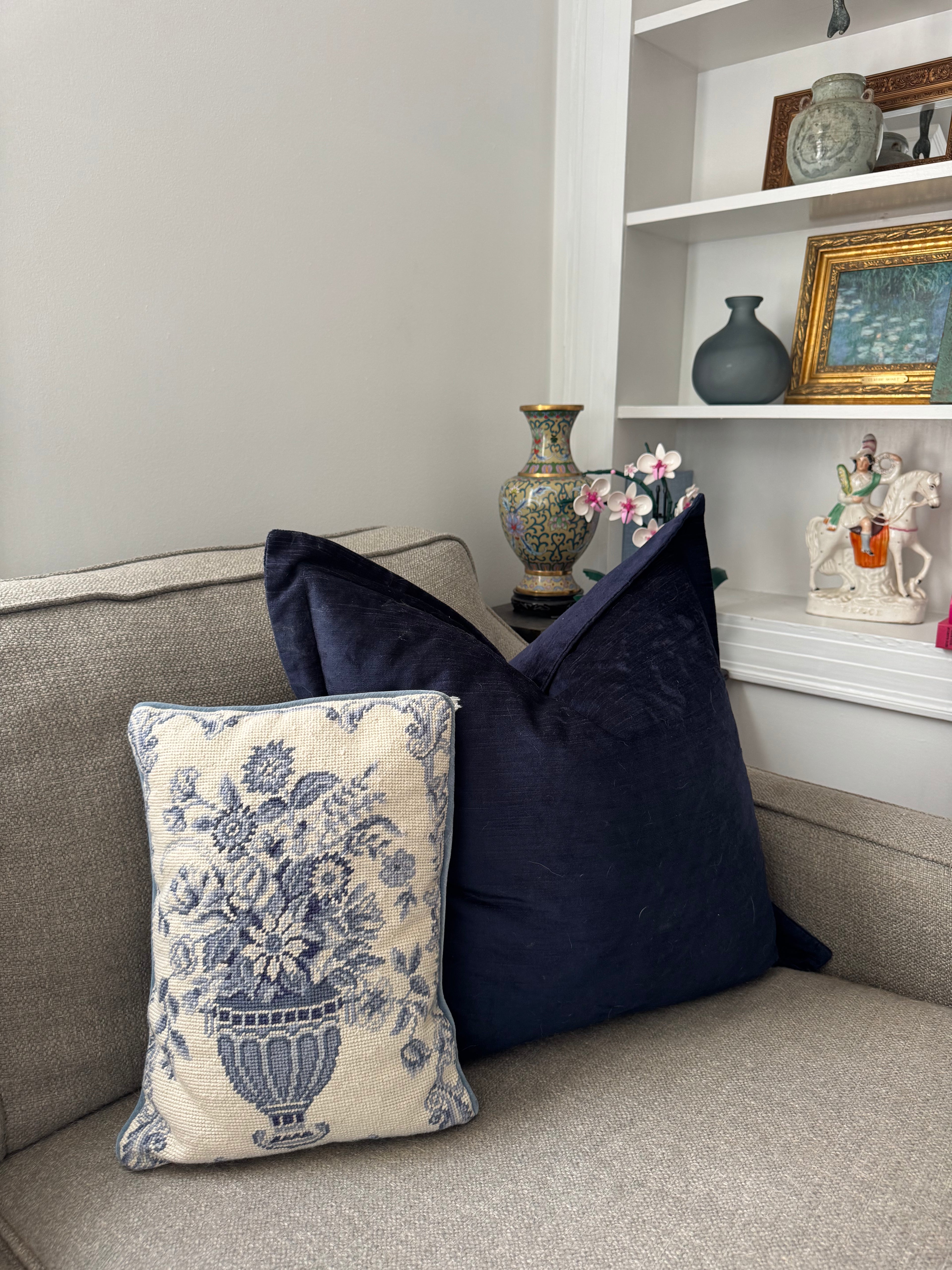 Chinoiserie Needle Point Pillows