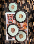 Set of 4 Seashell Plates