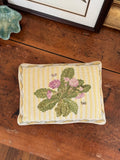 Floral Needle Point Pillow