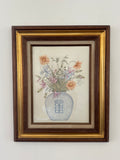 Framed Floral Print