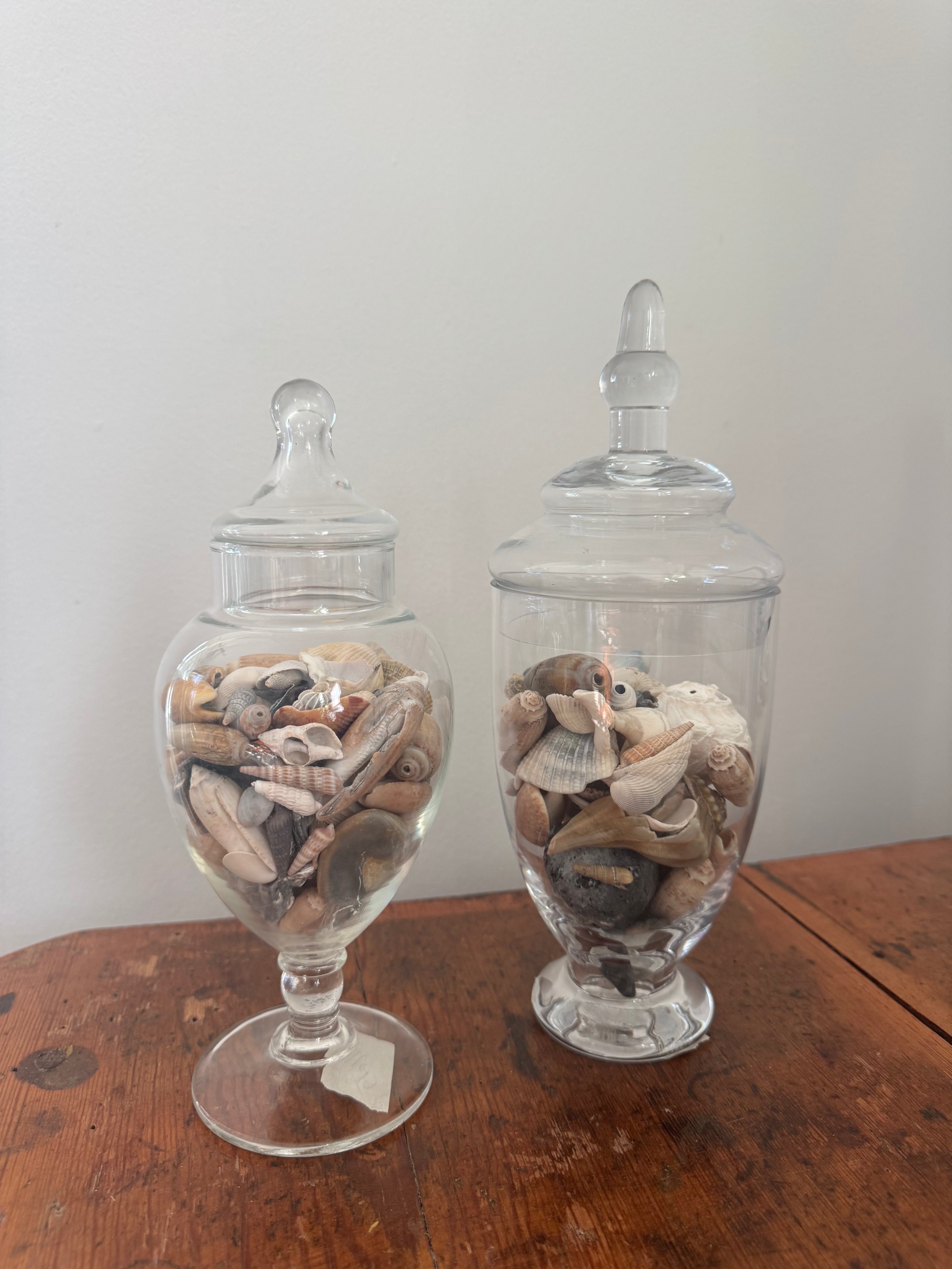 Glass Apothecary Jars